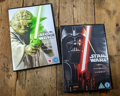 £5.95 • Buy Star Wars: Prequel & Original Trilogy (6 DVD Double Box Set Bundle)
