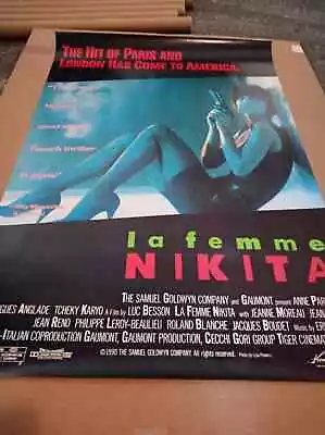 La Femme Nikita ~1990~ Authentic Studio-issued Theatre Used Single-sided 1-sht • $50