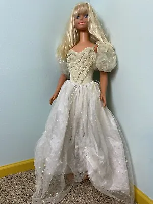 My Size Bride Barbie Blonde 1994 Mattel • $59.99