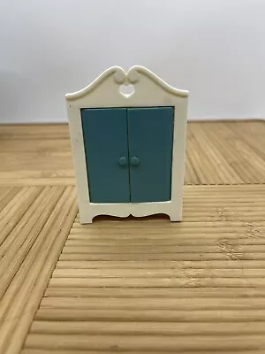 1977 Fisher Price Dollhouse Armoire Closet Wardrobe Vintage Toy • $4.99