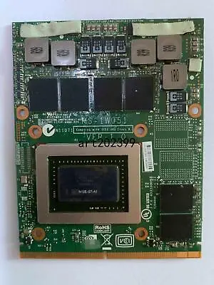 MS-1W051 GTX 570M/1535MB 1.5GB DDR5 Video CARD For MSI GT70 GT60 GX660R GT660 • $88.34
