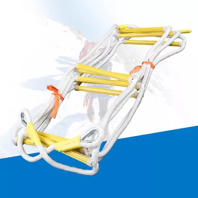 £35.01 • Buy 16ft Emergency Fire Escape Ladder Rope Fit Window Home Fire Safety Portable Exit