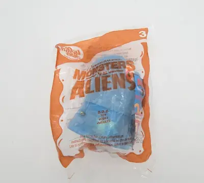 2009 McDonalds Monsters Vs Aliens Bob B.O.B. Happy Meal Toy #3 • $9