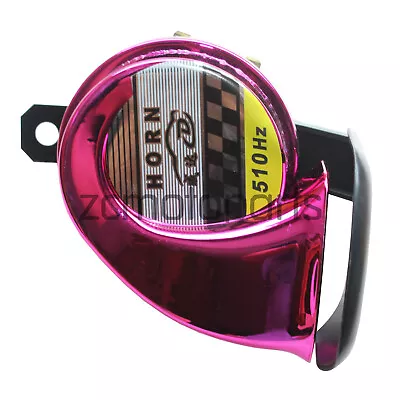 12V DC Universal Waterproof 130dB Loud Street Motorcycle Snail Air Horn Siren • $12.95