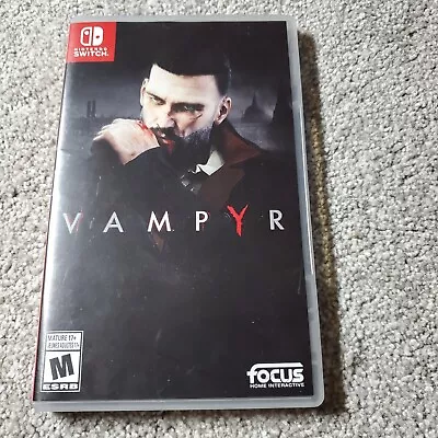 Vampyr Original Case Nintendo Switch • $27.90