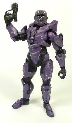 McFarlane Toys Halo 4 Spartan C.I.O (Purple) With Weapon | Microsoft 343 • £18.98