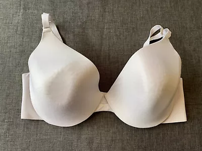 MAIDENFORM Bra 38 D Ivory Dream Contour Underwire T Shirt 38D #09809  Smoothing • $10