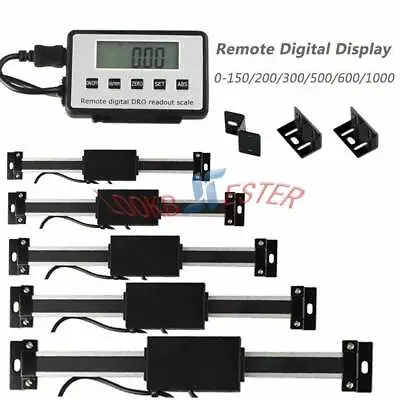 DRO Digital Readout Linear Scale Magnet Remote LCD Display CNC Milling Lathe • $40.97