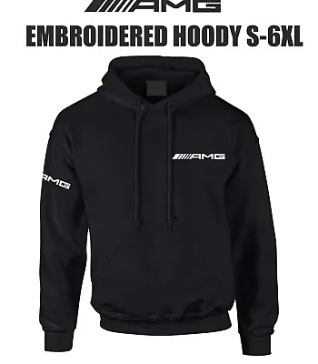 AMG Embroidered Hoodie Tradesman Builders Electrician Car Sizes Small - 6XL • £30