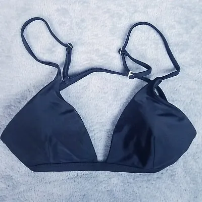 Zaful Bikini Top Womens 6 Black Swimming Beach • $6.95