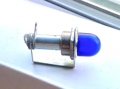Vintage BLUE Purple Beehive Lens Dash Gauge Panel Light Hot Rod ⅝ DIALCO • $12.95