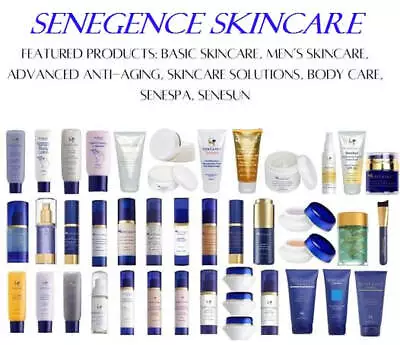 💌 SeneGence Skincare SeneDerm SeneCosmetics NEW/SEALED Authentic FULL SIZE • $55.95