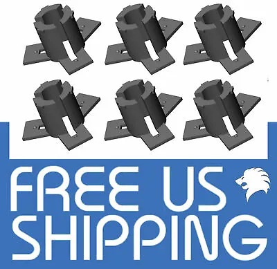 6 Pcs Universal Super-8 Movie Projector Film Reel Adapters Plugs Fit 8mm Spindle • $8.51