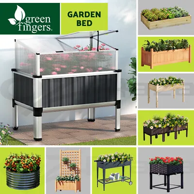 Greenfingers Garden Bed Kit Raised Wooden Planter Box Pot Vegetables Flowers • $33.95