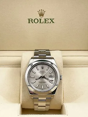 Rolex 116300 Datejust II Silver Dial Stainless Steel • $7995