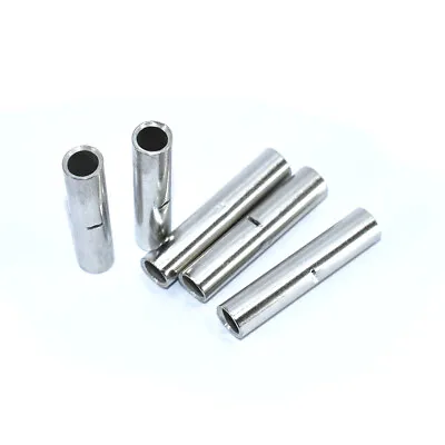 10pcs Copper Tubular Cable Joiner 14mm² Butt Connector Joint-suit 6AWG/B&S Wires • $17.99