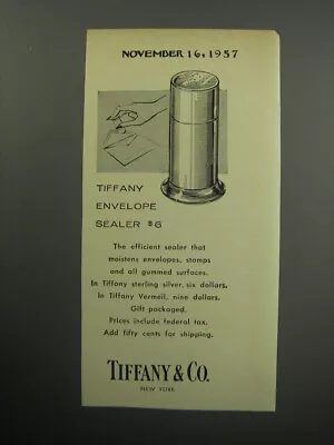 1957 Tiffany & Co. Envelope Sealer Advertisement • $19.99