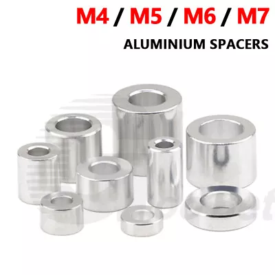 Aluminium Standoff Spacers M4 M5 M6 Stand Off Collar Spacer Bush Bonnet Raisers • £2.82