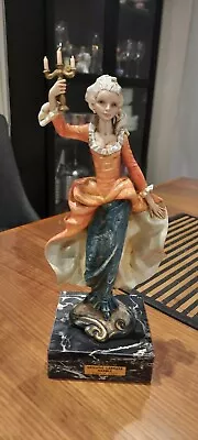 Fontanini Depose 477 Figurine On Carrera Mable Base Made In Italy • $78