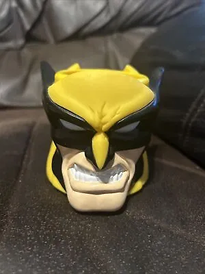 Vintage 1997 Marvel X-Men Wolverine Cup Mug Plastic Applause • $14.99