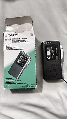 Sony Microcassette Recorder  • $7.24