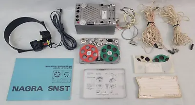 Nagra Snst Tape Reel To Reel Dsp Playback Unit W/ Manual Cables Headphones  • $9700