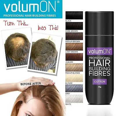 Cotton Hair Loss Building Thickening Fibres Balding Natural Fibers Cover • £7.50