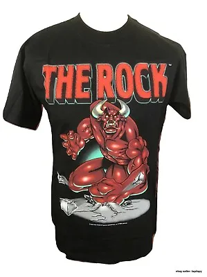 £45 • Buy NY SALE WWF WWE Vintage 2000 The Rock Medium T Shirt In Original Packaging RARE