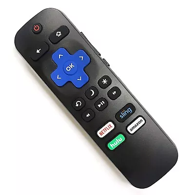 Replacement Roku TV Remote Compatible With (fit) All Roku TVs. • $10.99