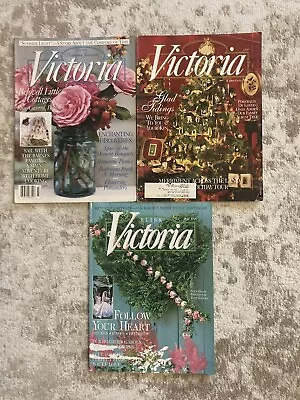 Victoria Magazine July & December 1996 June 1998 • $8