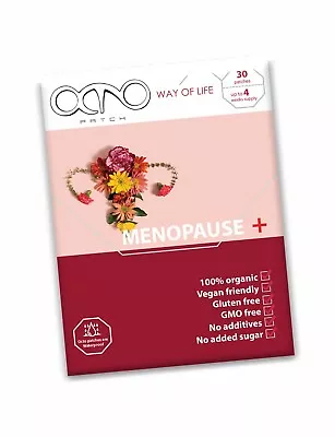 MENOPAUSE+ Relieving Transdermal Patches For Menopausal Symptoms 30 Days Supply • £19.08