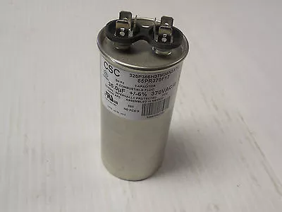 New Csc Capacitor 325p356h37m36n3xtc 35.0uf +/-6% 370vac/b 85pr370f17  • $12