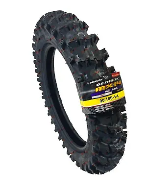 Dunlop MX14 90/100-14 Rear Tire Dirt Bike Motorcycle Geomax 90 100 14 45259502 • $69.99