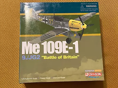 Me 109E-1 9./JG2 Battle Of Britain Dragon Warbirds Series Diecast Airplane 1/72 • $40