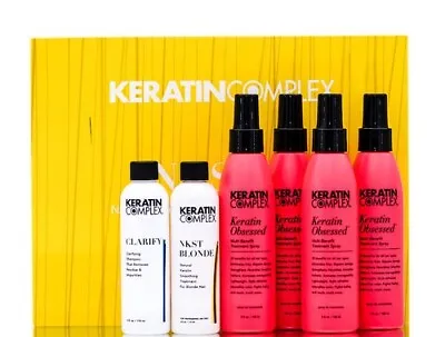 Keratin Complex NKSTB Natural Keratin Smoothing Treatment System For Blonde Hair • $114.99