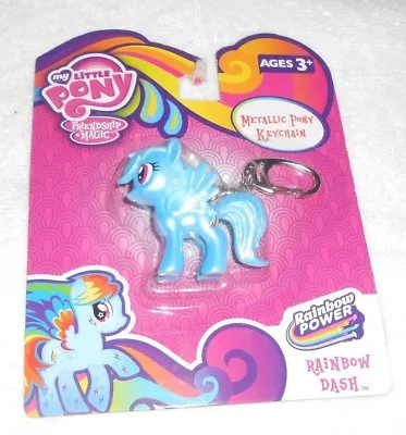 My Little Pony Rainbow Power Metallic Rainbow Dash Keychain  Brand New • $8.50