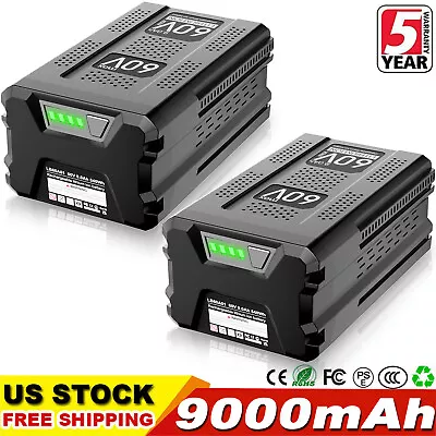 5 Ah / 9 Ah Lithium Battery For Greenworks PRO 60V Max LB60A03 LB60A02 LB60A00 • $338.99