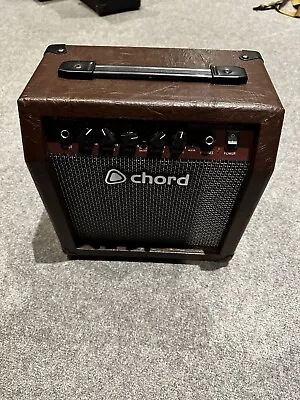 Chord CAA-15 Acoustic Guitar Amplifier 15 Watt • £45