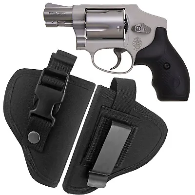 Tactical OWB Revolver Holster Fits .22 .38 .357 J Frame Snub Nose 2  Revolvers • $14.23
