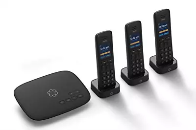 Ooma Telo VoIP Free Internet Home Phone Service With 3 HD3 Handsets. Affordable  • $146.95