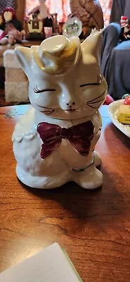 🔥Vtg  Puss N Boots Cookie Jar Shawnee Pottery Made In The USA Fairytale Cat • $47