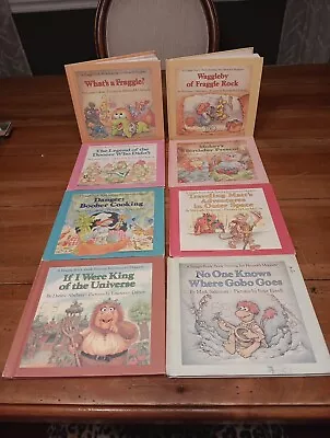 Vintage Fraggle Rock Book Club Weekly Reader 8 Books Lot 1984-85 1st Edition  • $39