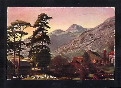D3469 UK Langlake Pikes From Pye How Artist Vintage Postcard • $12.70