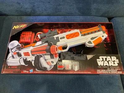 $100 • Buy STAR WARS First Order Storm Trooper - Nerf Blaster - 100% Complete In Box