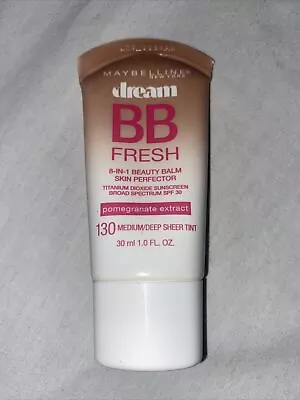 Maybelline Dream BB Fresh 130 Medium / Deep Sheer Tint 8in1 SPF 30. • $6.99