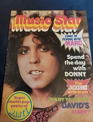 Rare MUSIC STAR Magazine 12 MAY 1973 Marc Bolan Osmonds Cassidy Seekers Jackson • £18