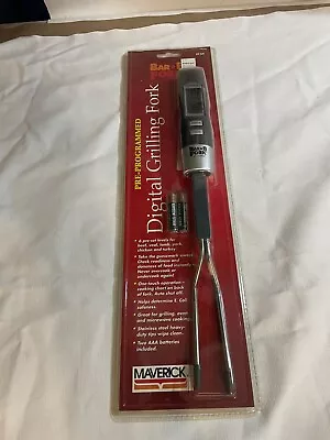 NEW Maverick Bar B Fork Pre-Programmed Digital Grilling Fork (ET-54) BBQ Grill  • $17.99