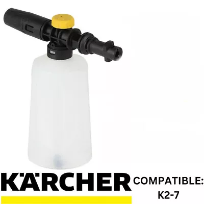 Snow Foam Lance Kit Pressure Washer Gun Compatible Karcher Car Cleaning Bottle • £9.58