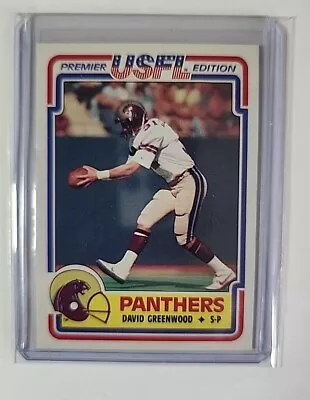 1984 Topps USFL David Greenwood #61 • $1.50