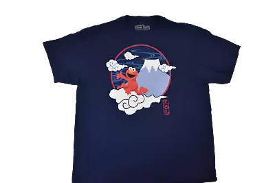 Sesame Street Mens Elmo Kanji Shirt New M L XL 2XL • $9.99